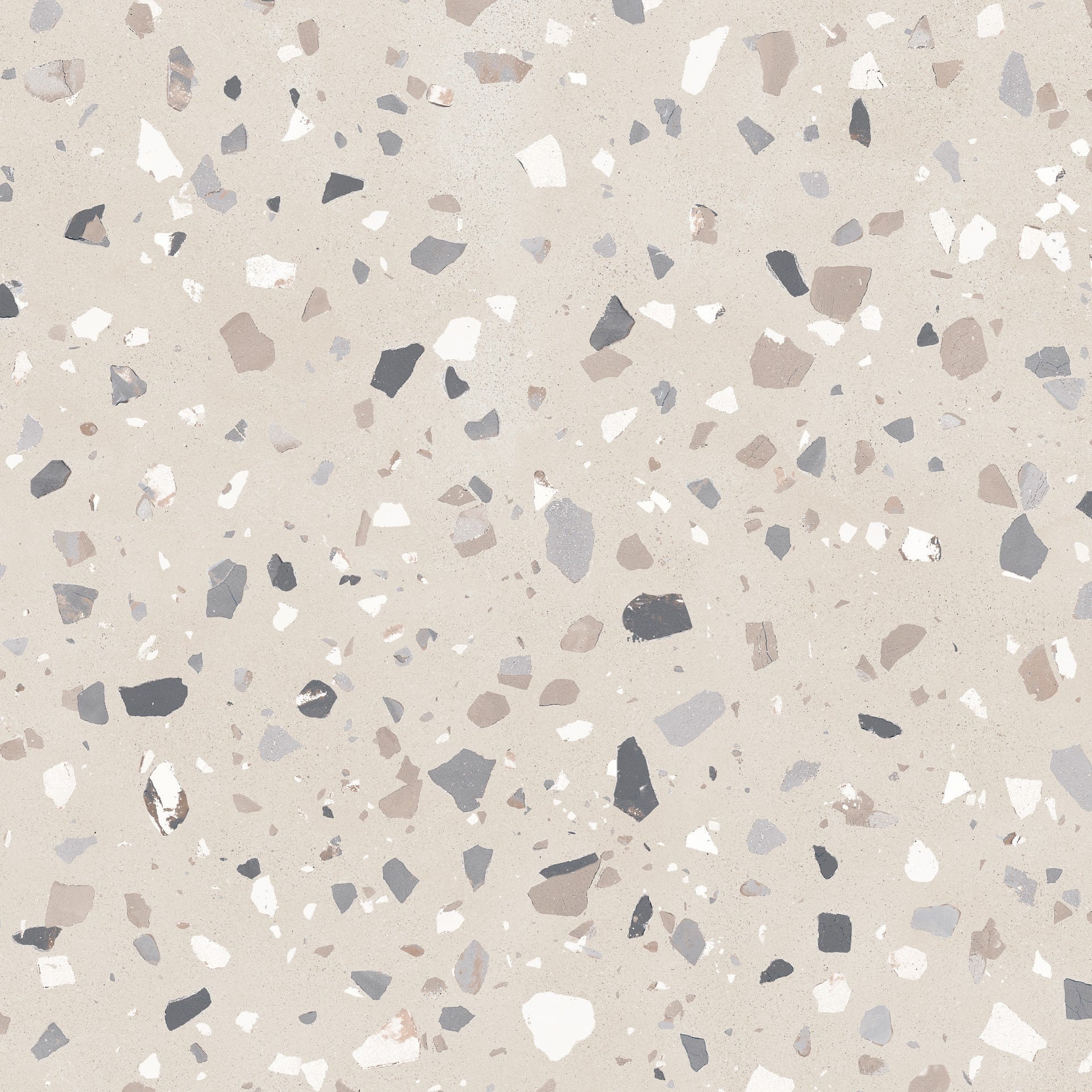 Verona Medium Sand Terrazzo Concrete style Porcelain wall and floor tiles CUT TILE SAMPLE